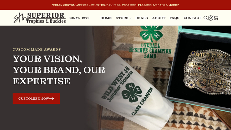 Buy Custom Belt Buckles & Western Designs