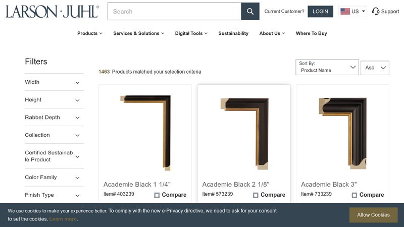 Buy Custom Size Wooden Picture Frames Mouldings Online in USA