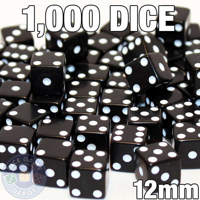 Buy Dice Bulk Black White industry insight
