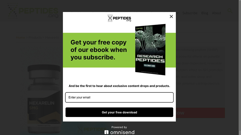 Buy Hexarelin Online