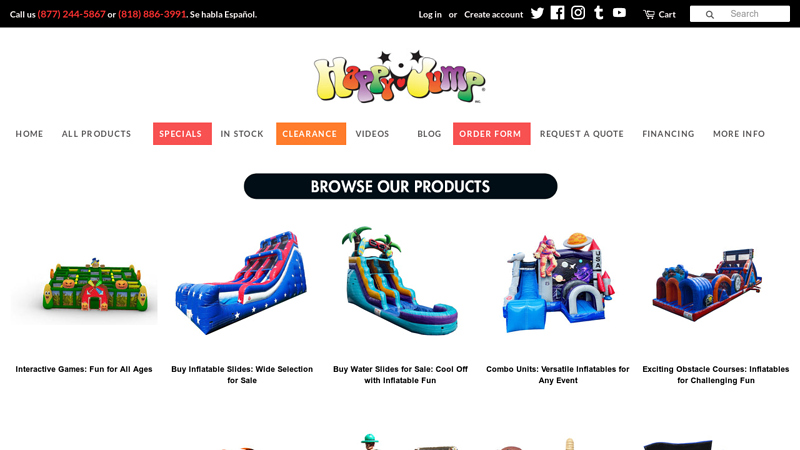 Buy Inflatable Jumpers & Bouncy Houses