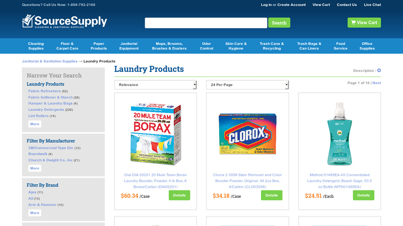 Buy Laundry Products Online