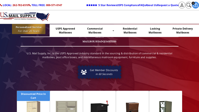 Buy Mailboxes Online Commercial & Residential USPS Approved ...