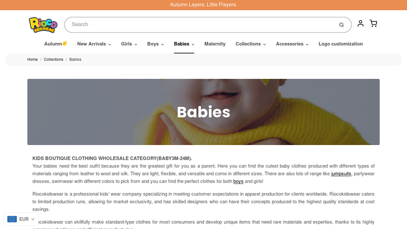 Buy Newborn Baby Clothes Wholesale USA