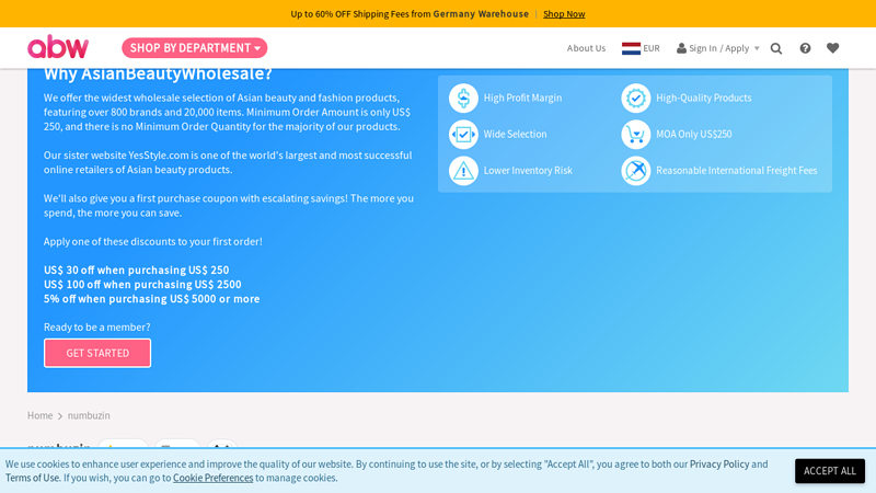 Buy numbuzin in Bulk