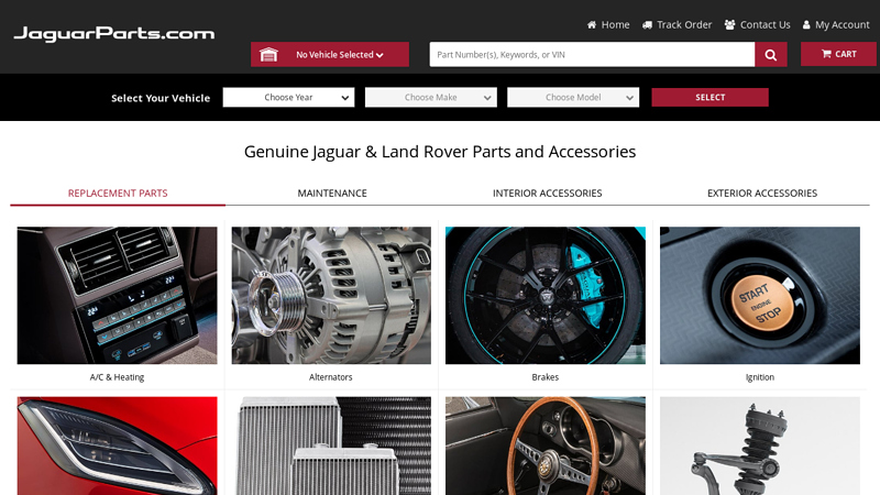 Buy OEM Jaguar and Land Rover Parts & Accessories