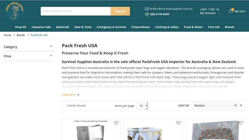 Buy Pack Fresh USA