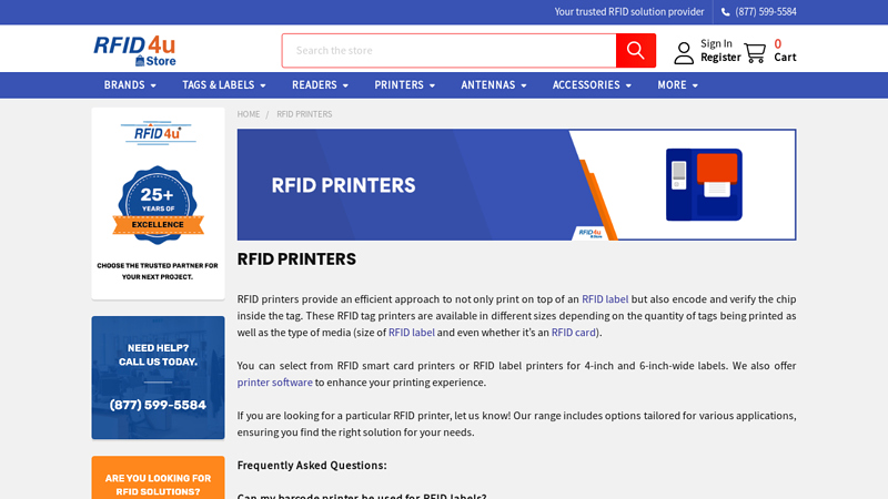 Buy RFID Printers