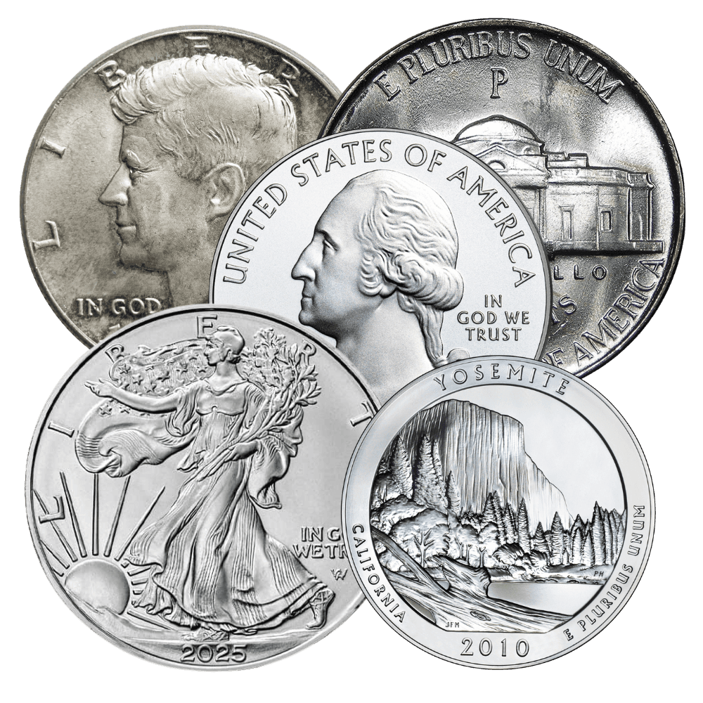 Buy Silver Coins & Silver Bullion Online