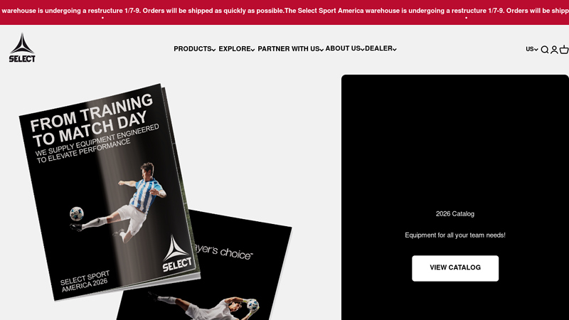 Buy Soccer balls, Handballs, Futsal balls from SELECT