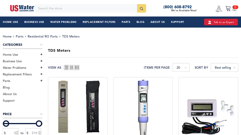 Buy TDS Meters Online for Accurate Water Quality Testing