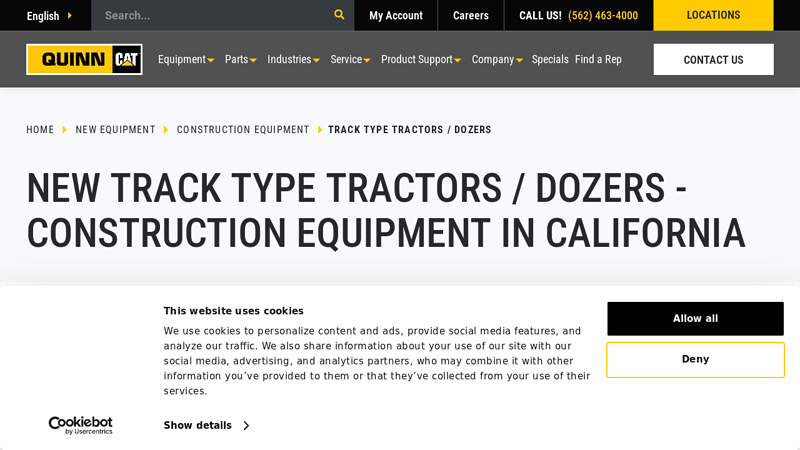 Buy Track Type Tractors / Dozers