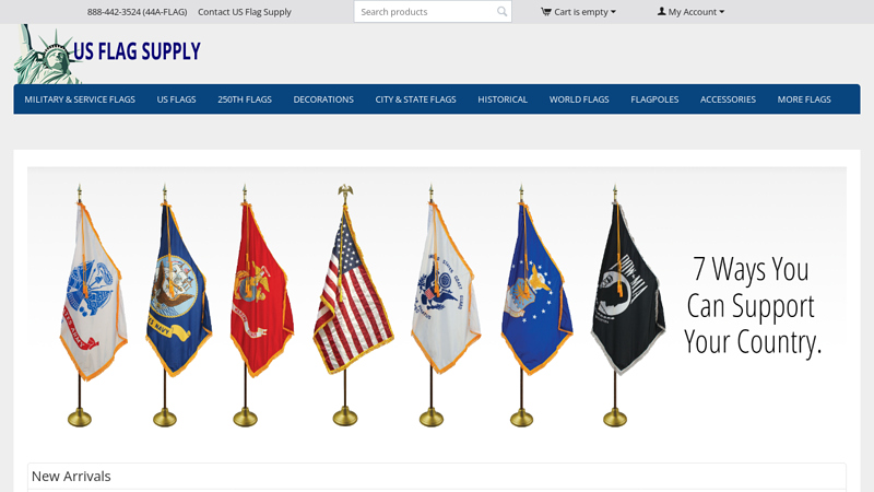 Buy US Flags, Banners and More! at US Flag Supply Official Store.