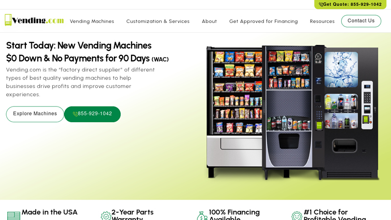 Buy Vending Machines Online