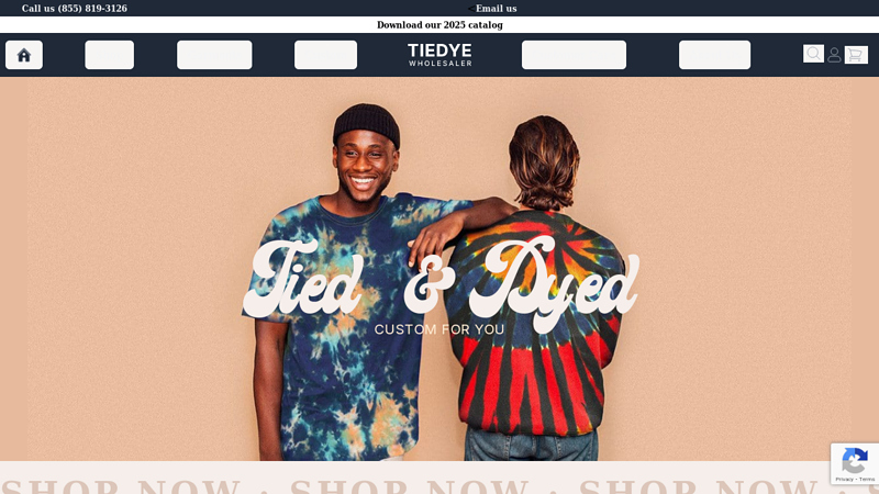 Buy Wholesale Custom Tie Dye Clothing at Tie Dye Wholesaler