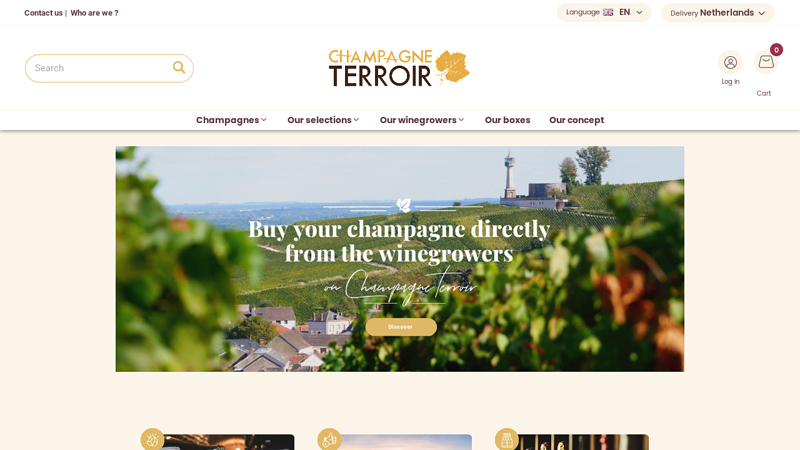 Buy your champagne straight by the winegrower