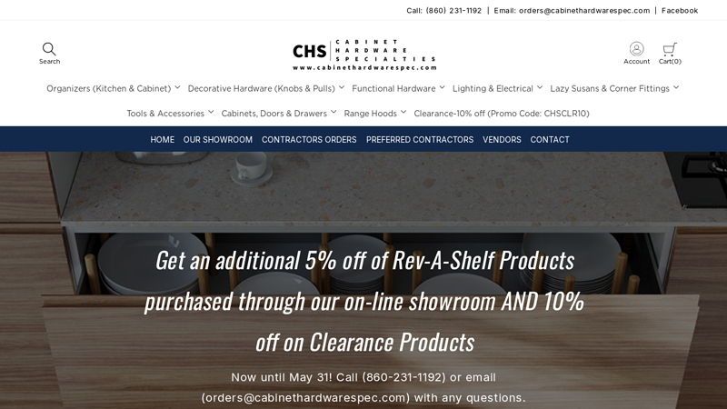 Cabinet Hardware Specialties