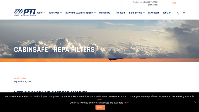 CabinSafe® HEPA Filters