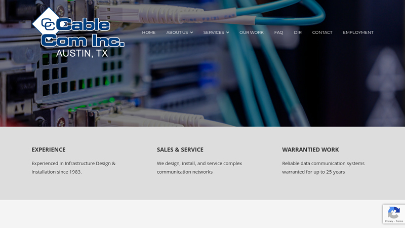Cable Infrastructure Design and Installation