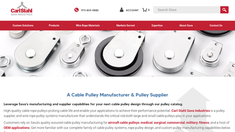 Cable Pulley Manufacturer & Supplier