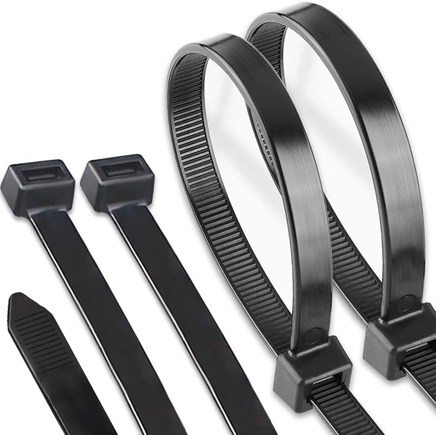 Cable ties and zip ties for industry