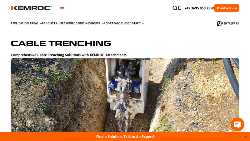 Cable Trenching Solutions