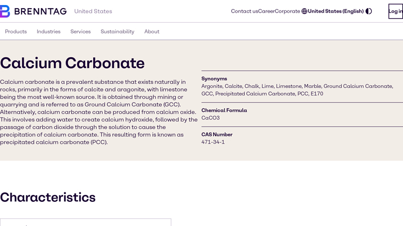 Calcium Carbonate Bulk Distributor