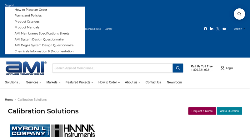 Calibration and Buffer Solutions for TDS, pH, and ORP Testers