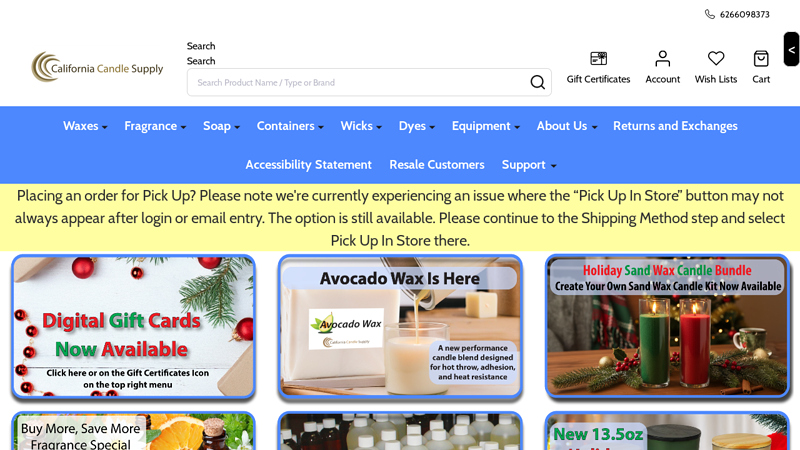 California Candle Supply