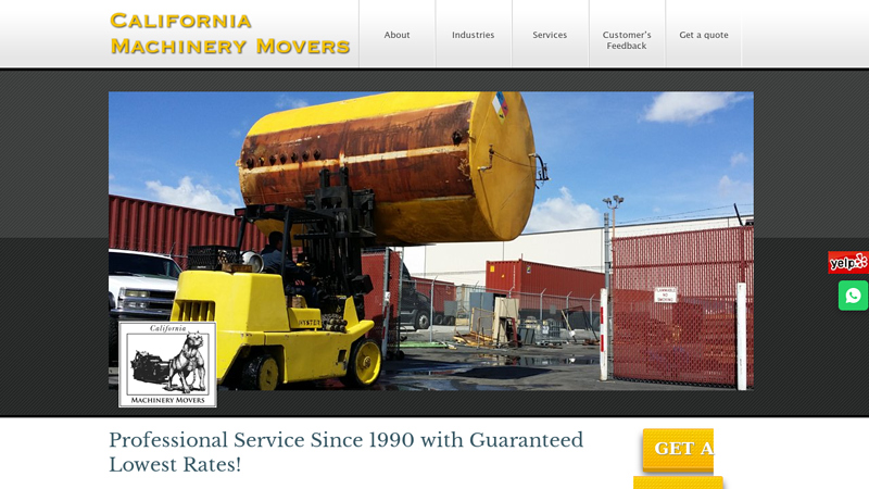 California Machinery Movers