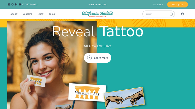 California Tattoos & Promotional Products