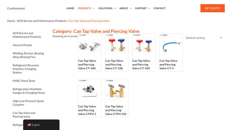 Can Tap Valve and Piercing Valve Manufacturer