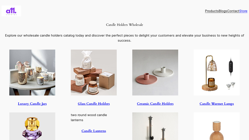 Candle Holders Wholesale 2026 New Collection