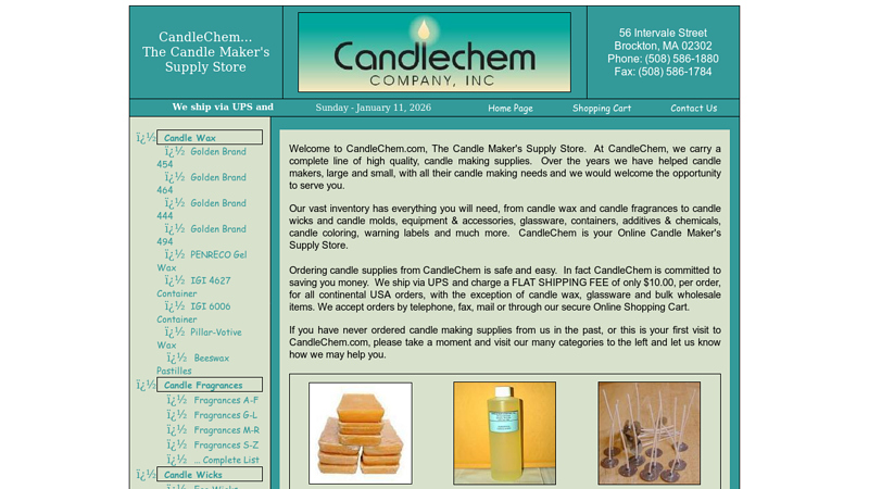 CandleChem Candle Making Supplies, Wholesale Candle Supplies ...