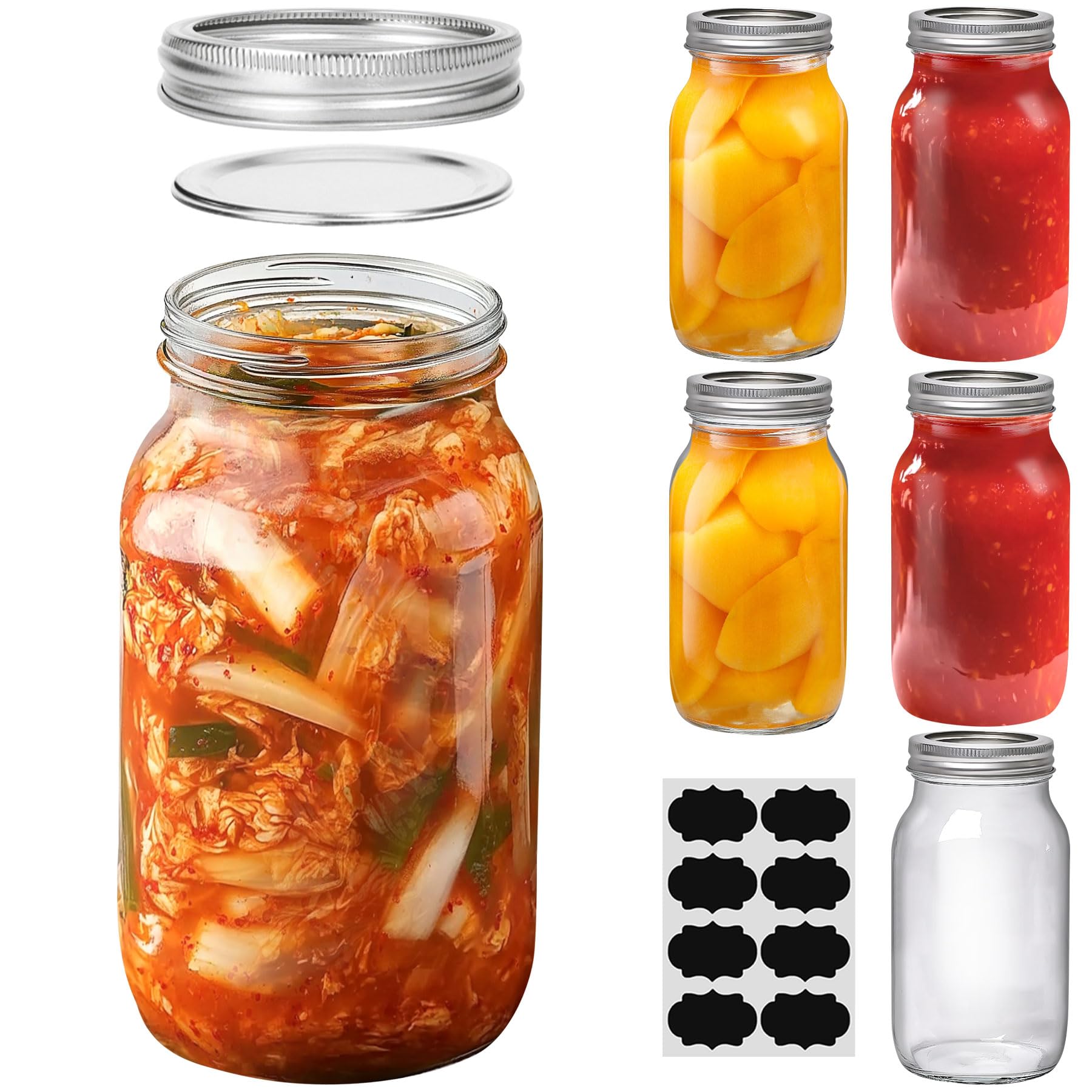 Canning, Preserving, & Pantry Storage Jars