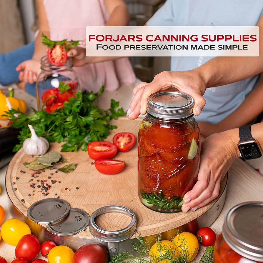 Canning Supplies: Jars, Lids, & Kits
