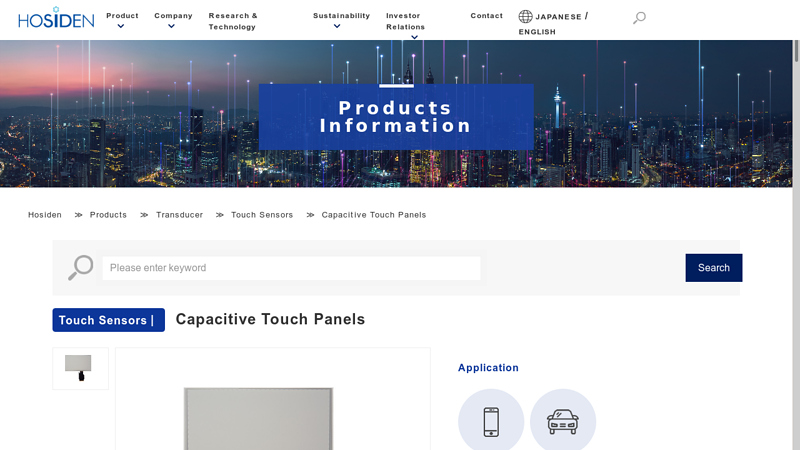 Capacitive Touch Panels