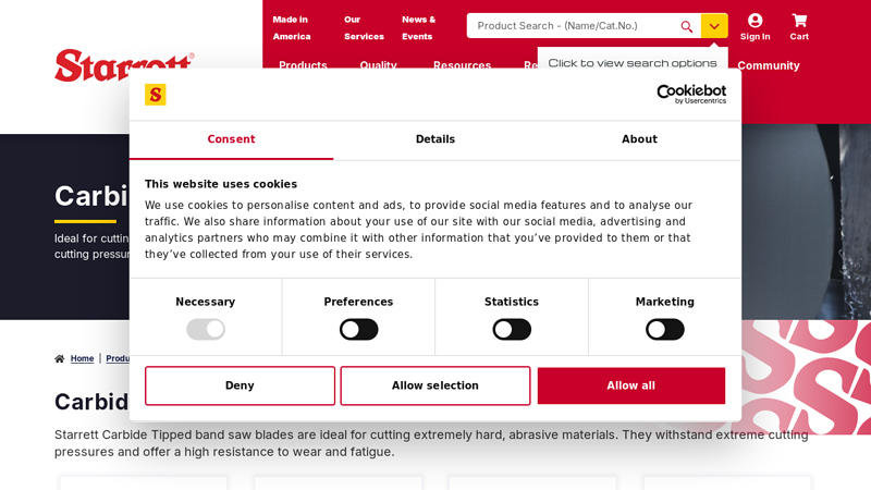 Carbide Tipped Band Saw Blades