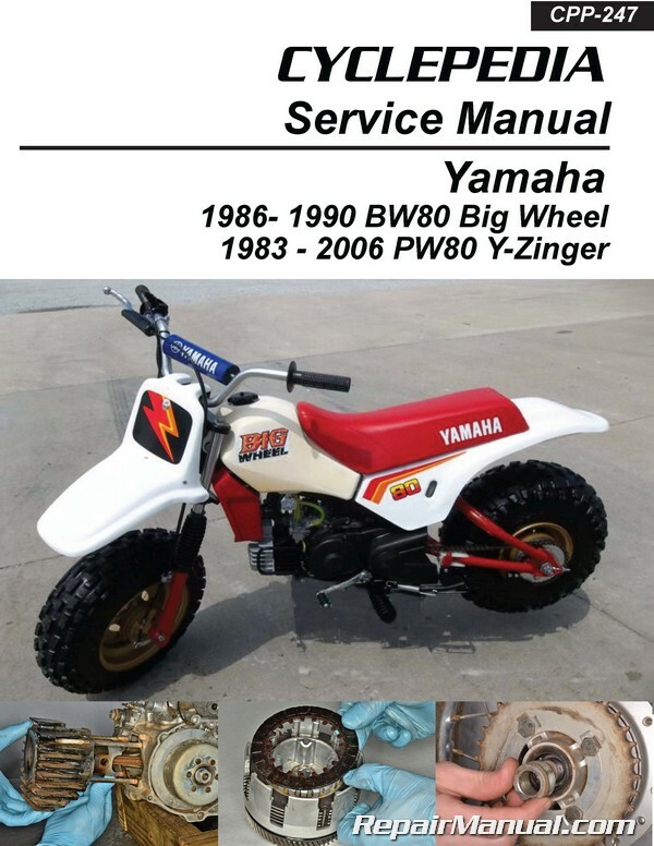 Catalogue for Yamaha PW80 1997