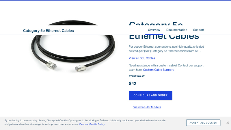 Category 5e Ethernet Cables