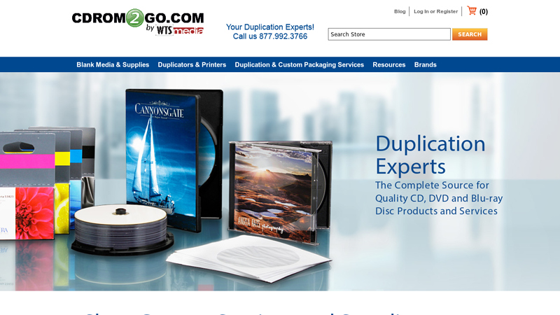 CDROM2GO: Duplication Products and Services