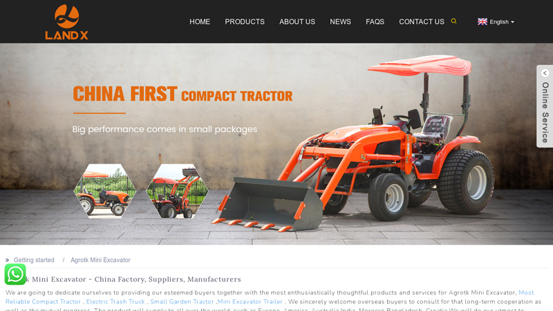 CE Certification Agrotk Mini Excavator Manufacturer and Supplier ...