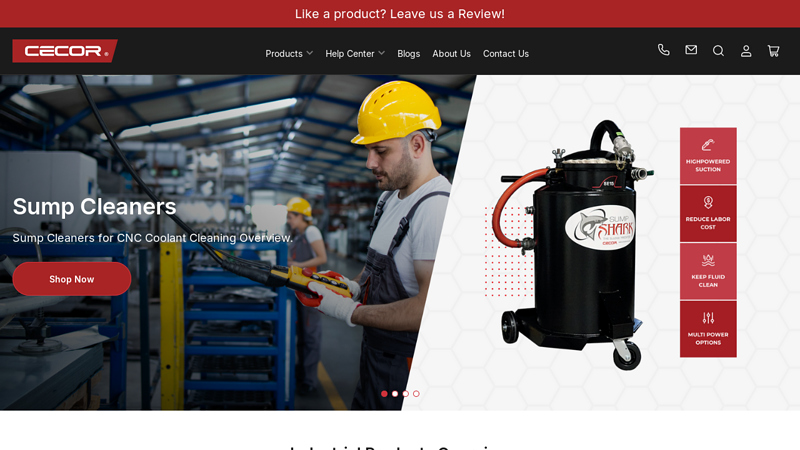 CECOR® Sump Cleaners