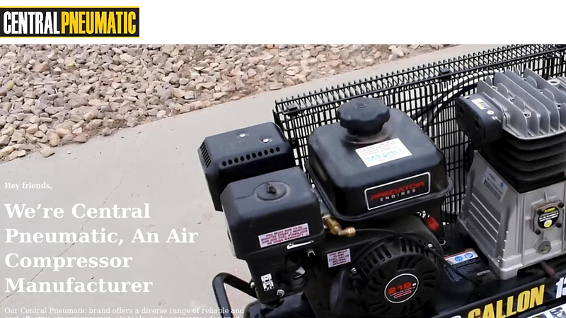Central Pneumatic Website