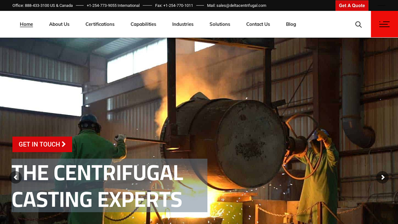 Centrifugal Casting Manufacturer