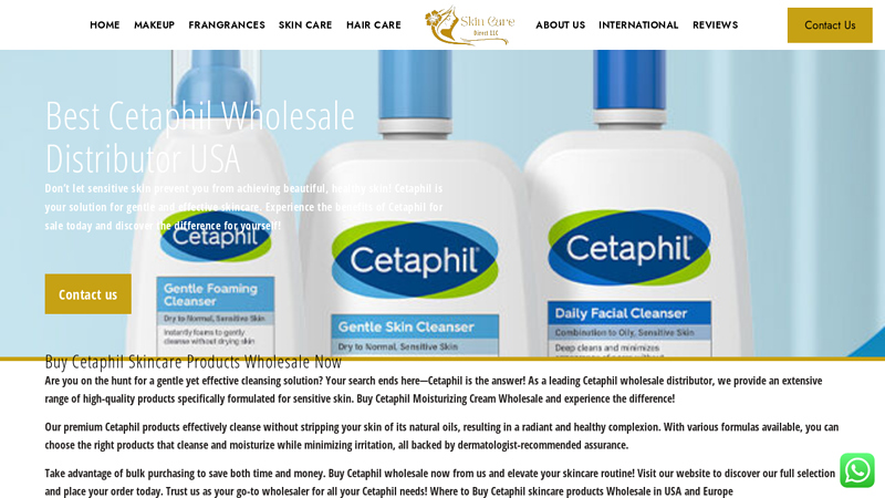 Cetaphil Wholesale Distributor USA