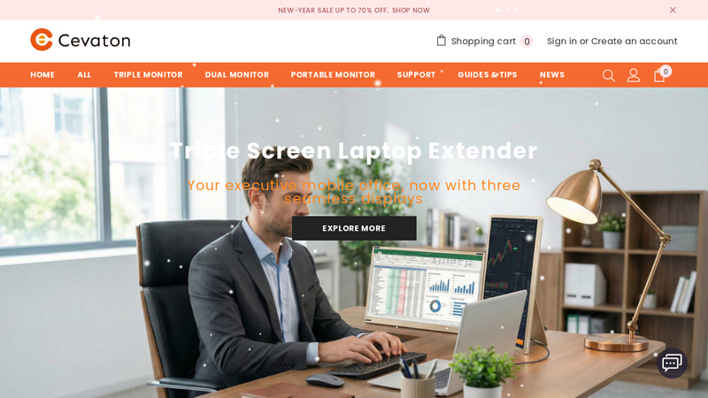 Cevaton Laptop Screen Extender