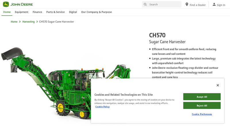 CH570 Sugar Cane Harvester