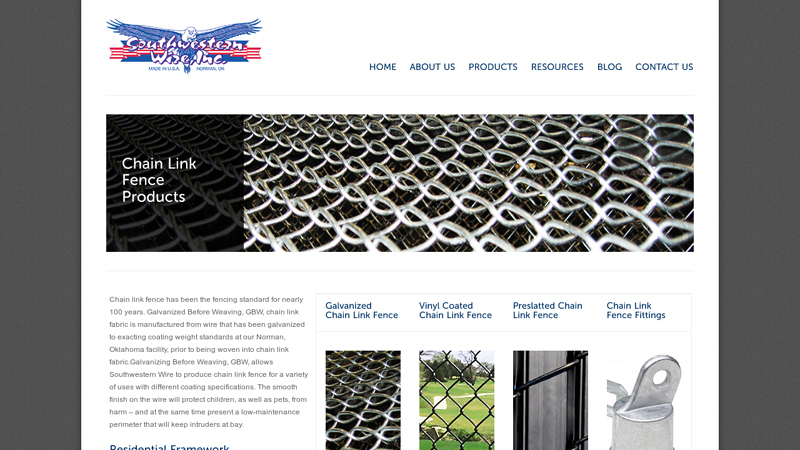 Chain Link Fence Products