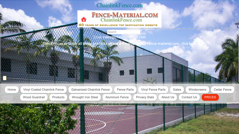 ChainlinkFence.com Chain link Fence, Nationwide Supplier ...